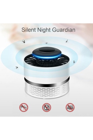 Kangvka Ev İçin Fiziksel Usb Uçak Led Işıklı Sinek Öldürücü Mwd005 Beyaz