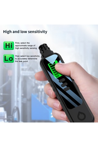 Padalink Ev Ve Restoranlar İçin Beyaz Gaz Sızıntı Tespit Cihazı, Yüksek Hassasiyetli Lcd Ekranlı, Ses Ve Işık Alarmı Hd06 Pil Dahil Değil