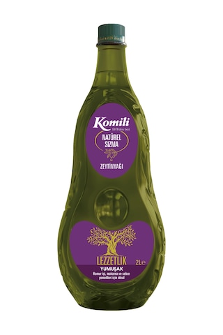Komili Lezzetlik Yumuşak Natürel Sızma Zeytinyağı 2 L