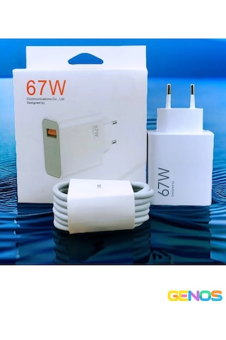 Xiaomi 11t Pro 8gb 128gb Uyumlu 67 Watt Hızlı Şarj Aleti + 1 Mt Kablo Set 67w Şarj