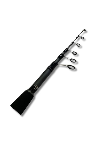 Powerex Dragon Tele Spin 210 Cm. 10-30 Gr. Aksiyon Teleskopik Spin At Çek Kamışı Siyah