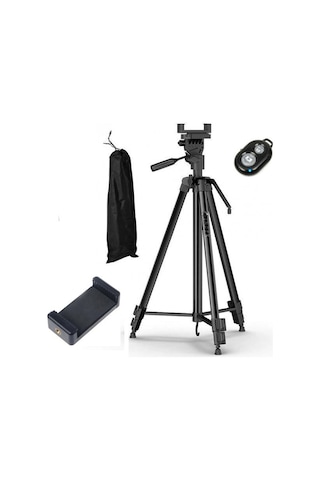 135cm Bleutooth Kumandalı Tripod Projeksiyon Cihazı Uyumlu Tripod