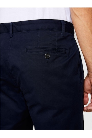 Sisley Esnek Slim Fit Chino Pantolon Erkek Lacivert Pantolon - 323a4jgcsf03e