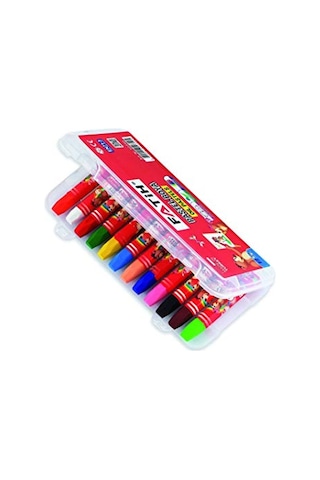 Fatih Fa50350pb12rks Pastel Boya, 12 Renk, King Size Çantalı Çok Renkli