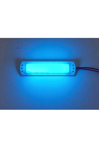 Su Geçirmez Led Lamba Marine Yat Tekne Karavan 12V - 15 CM (MAVİ)