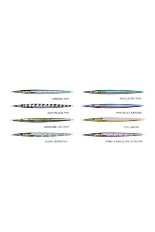 Savage Gear 3D Needle Jig 9cm 20gr Glow Zebra PHP