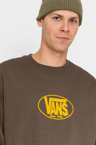 Vans Classic Oval Crew Erkek Sweatshirt Kahverengi