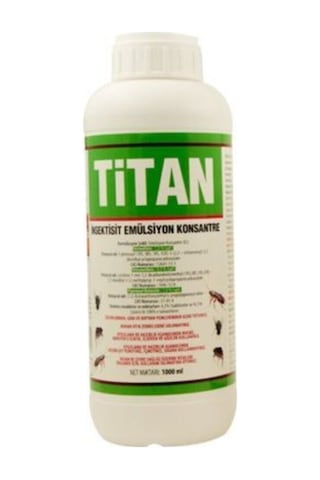 Titan emülsiyon Genel Haşere İlacı 1000 Ml
