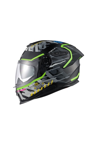 Nexx Y.100R Urbangram Kapalı Motosiklet Kaskı Mat Siyah