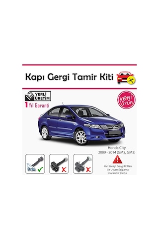 Barrer Honda City Kapı Gergi (Limitör) Tamir Kiti (2 Kapı Set) 2009-2014