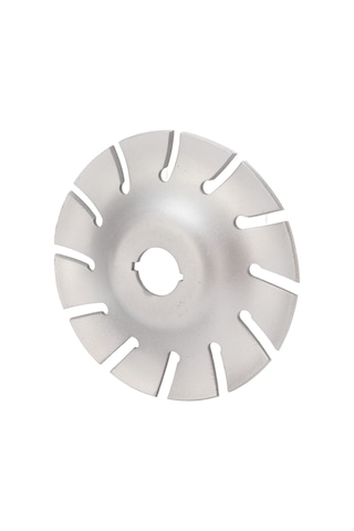 Symbee 125mm Paslanmaz Çelik Açı Grinder Aksesuarı - 12 Dişli Ahşap Oyma Ve Düzenleme Diski, Hafif Ve Kolay Kurulum