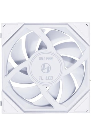 Lian Li Unı Fan Reverse Tl Wireless Lcd 120mm Beyaz Kasa Fanı Rgb & Lcd Ekranlı