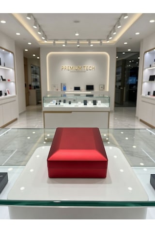 Led Işıklı Takı & Mücevher Kutusu Kırmızı