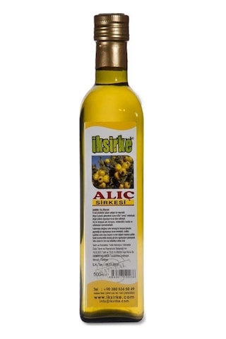 İksirke Alıç Sirkesi 2 x 500 ML + Ekşi Elma Doğal Sirkeli İçecek 2 x 500 ML