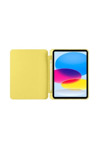 Samsung Galaxy Uyumlu Tab A11 Plus 11inç X230 Kılıf Kalem Bölmeli Trifolding Case X235 X236b