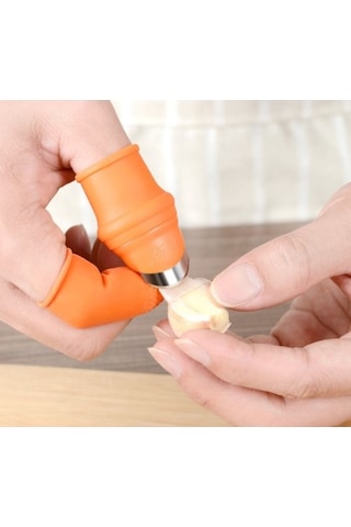 Büro Ev Ofis Mutfağı İçin 6parça Kolay Baş Parmak Korur Sebze Kesme Ayıklayıcı Seti Diğer