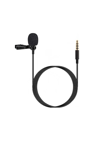 Novahub Mini Rüzgar Koruyucu Gürültü Azaltma Mikrofonu - 3.5mm Kablolu Yaka Mikrofonu - Küçük Ve Güçlü