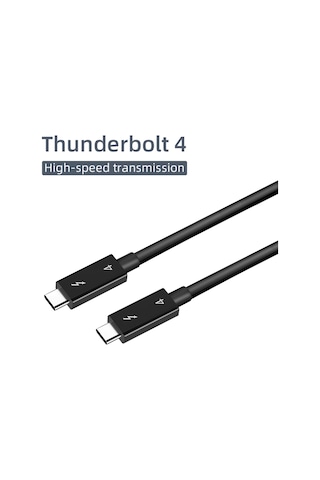 Cbtx Thunderbolt Veri Transferi Hızlı Şarj Kablosu 100W 0.8 Metre