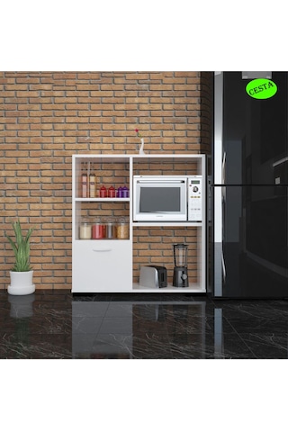Mikro Dalga Dolabı Bolmeli Mutfak Dolabı Rarflı Dolap Ofis Dolabı Beyaz Mikro Dalga Dolabı Bolmeli Mutfak Dolabı Rarflı Dolap Ofis Dolabı Beyaz