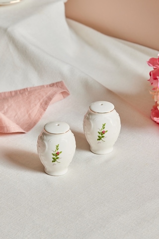 Karaca Vintage Rose Tuzluk Biberlik 7 Cm Çok Renkli