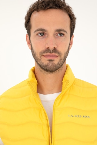 U.s. Polo Assn. Erkek Sarı Yelek Dokuma 50280831-vr044 Sarı