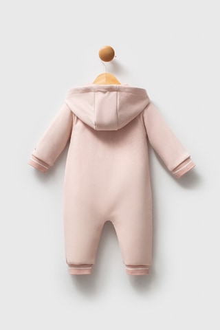 U.S. Polo Assn. Kız Bebek Pembe Tulum 5274-49055 Pembe