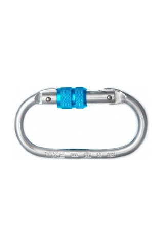 Fixe Symmetric St Screw Gate Kilitli Karabina Silver-Blue Çok Renkli