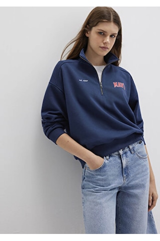Mavi Koyu Lacivert Kadın Sweatshirt M1s10373-70488 Koyu Lacivert