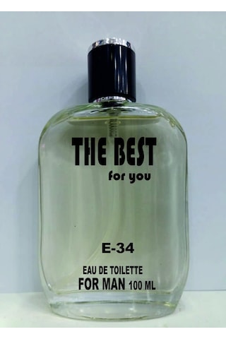The Best For You E-34 Açık Erkek Parfüm EDT 100 ML