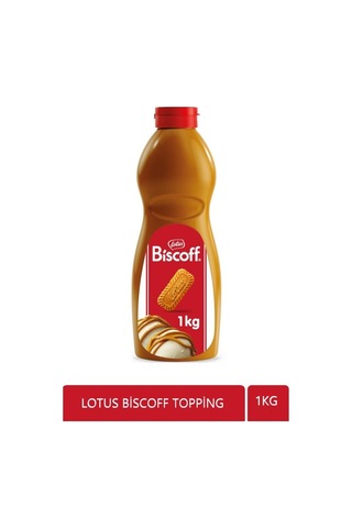 Lotus Biscoff Topping 1 Kg Zengin Aroma İle Pastalar Ve Kekler İçin Uygun