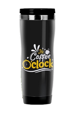 Bk Gift Coffee Tasarımlı Çelik Termos Bardak Sku: Smg8690010556394 Açık