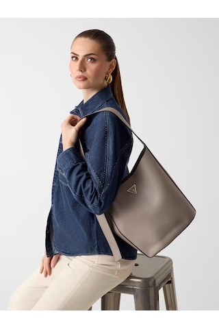 Guess Meridian Iı Kadın Omuz Çantası Hwbg6974040 Vizon