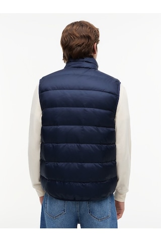 Tommy Hilfiger Tjm Lıght Down Packable Vest Erkek Mavi Yelek - Dm0dm23232
