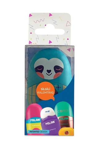 Mılan 4701116cd Capsule Cuddle Kalemtraş-silgi Blister