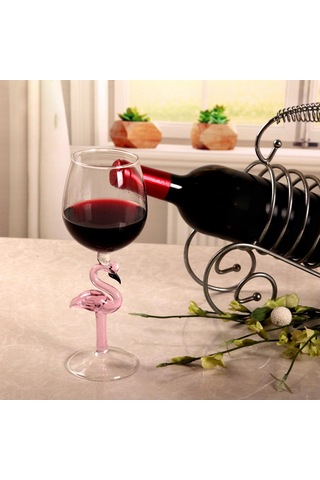 Suntek Kadeh Şarap Kadehi Hediye Kırmızı Ve Beyaz Kuğu