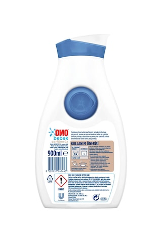 Omo Hipoalerjenik Parfümsüz Çamaşır Deterjanı 18 Yıkama 900 ML