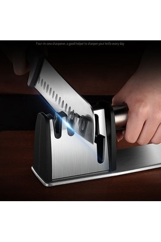 Wholesale00 Mutfak Çok Fonksiyonlu Bıçak Bileyici, Pratik Ve Etkili Bıçak Keskinleştirici, Mutfak Sosyetesi Bıçak Bileyici