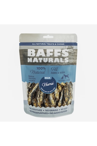 Hamsi Balık %100 Doğal Çiğnemelik Köpek Ödül Maması 100 G