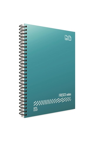 Gıpta Fresco A4 96 Yaprak Plastik Kapak Spiralli Defter