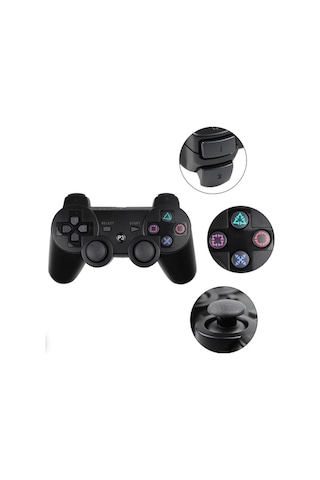 PS3 Double Shock Kablosuz Joystick Oyun Kolu