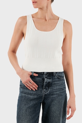 Armani Exchange Bayan Top Xw001303 Af10352 U1003 Ekru Ekru
