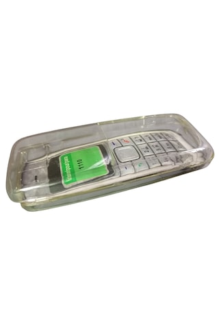 Nokia 1110 Uyumlu Telefon Koruyucu Şeffaf Mika Kapak -