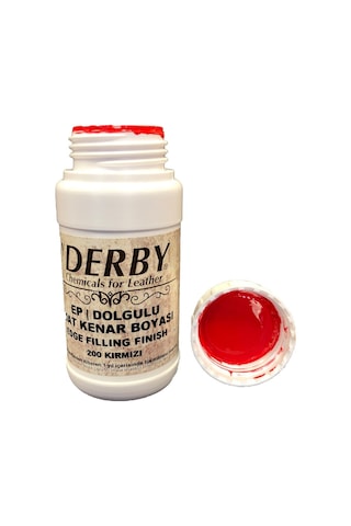 Derby Dolgulu Mat Deri Kenar Boyası 100 Ml