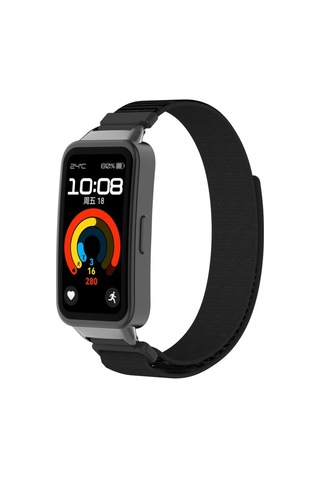 Huawei Band 9 Spor Nefes Alabilen Saat Kayışı İçin Naylon Döngü Kayışı Huawei Band 8 Yedek Bant Correa İçin Ayarlanabilir Bileklik