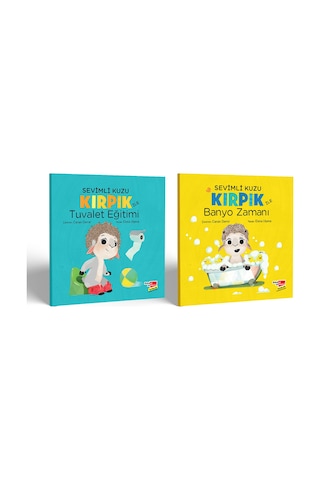 Sevimli Kuzu Kırpık 2 li Seri (Banyo Zamanı-Tuvalet Eğitimi)