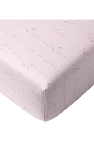 Astra Line%100 Organik Pamuk Saten Çocuk Lastikli Çarşaf Seti 100 X 200 Cm
