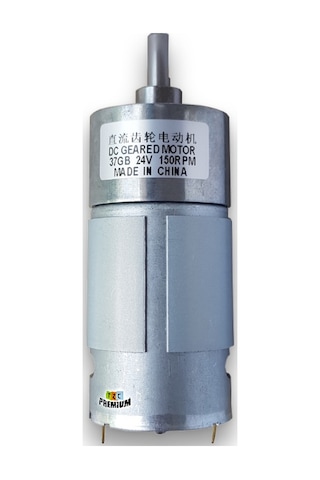 Dc Motor Hız 150 Rpm 37gb 24v