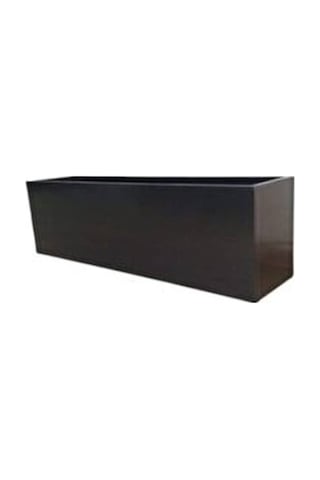 100 Cm Mdf Siyah Mat Saksı