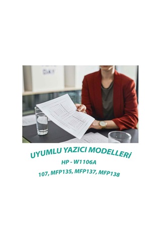 Mfp 135w 106a 107w 107a - 1000 1k Sayfa Verimli 137,138 Uyumlu Toner