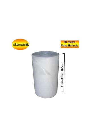 Havalı Balonlu Naylon Pat Pat Pıt Pıt Poşet 100 CM x 50 M